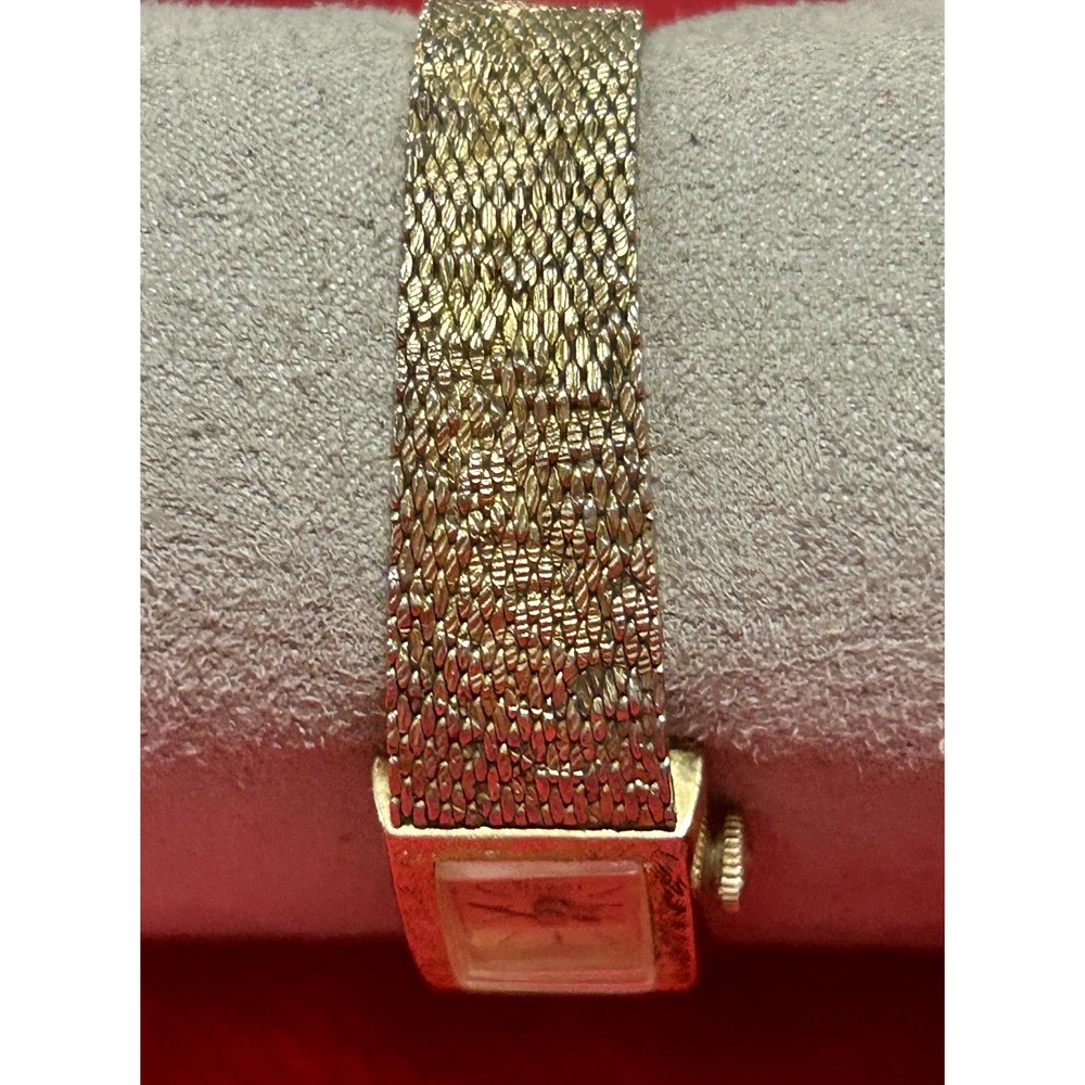 Vintage Tissot 10Kt RGP Bezel Tank Style TH-1282 1330829 READ - Picture 8 of 16